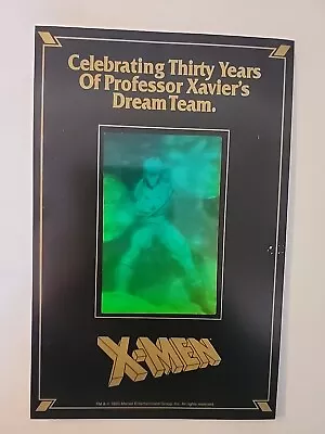 1993 X-Men Oversized Hologram Promotional Card • $8.50