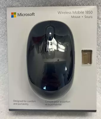 Microsoft Wireless Mobile Mouse 1850 Blue  U7Z-00011 • $6