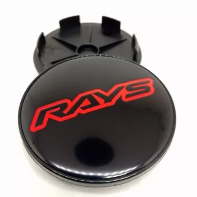 4 Pcs Ray Style 68mm/63mm Rota Slipstream Konig BLACK Racing Wheel Center Caps • $29.99