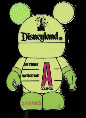 Vinylmation Disneyland Ticket Book A Ticket Coupon LE Disney Pin 81537 • $29.95