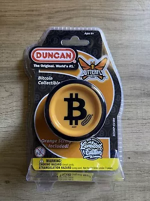 Bitcoin DuncanCollectible Yo-Yo Butterfly XT YoYo Orange String LIMITED EDITION • $42