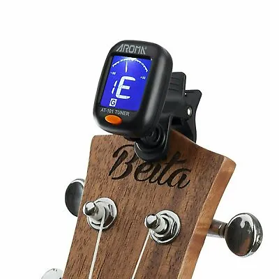 $8.69 • Buy Digital Chromatic LCD Clip-On Electric Tuner For Bass, Guitar, Ukulele, Violin