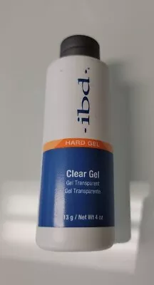 IBD UV/LED Builder Gel Hard Gel Clear 4oz Refill Size - Super Deal • $16.99