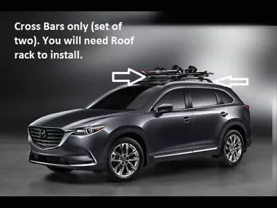 Brand New OEM 2016-2023 Mazda CX9 Roof Rack Cross Bars 00008LN11 • $167.95