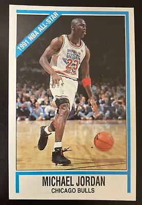 Michael Jordan 1991-1992 1991 Panini Sticker #96 (678) • $12.95