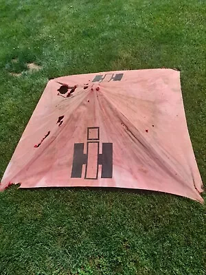 $145 • Buy Vintage Ih, International Harvester, Farmall Tractor Umbrella, Used 