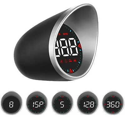 Car Digital Gauge GPS Speedometer HUD Head Up Display Alarm On-Board Computer • $25.29