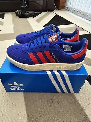 ADIDAS BARCELONA TRAINERS. SIZE UK 6. EX COND. 80s CASUALS.  • £45