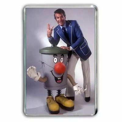 £2.50 • Buy Retro Tv Quiz Game - 321 Ted Rodgers Dusty Bin  Jumbo Fridge / Locker Magnet 
