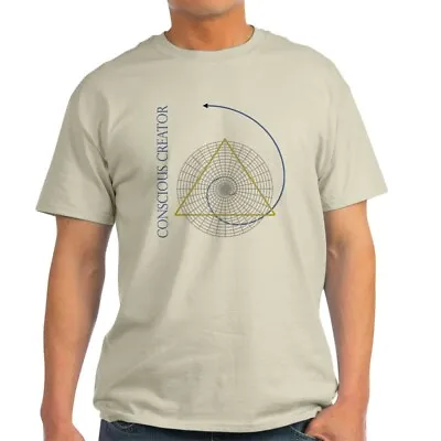 CafePress Sacred Geometry Fibonacci Light T Shirt Light T-Shirt (700393688) • $19.99