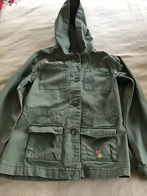 $7.99 • Buy Old Navy Jacket With Hood Girls Size XL (14-16) Khaki