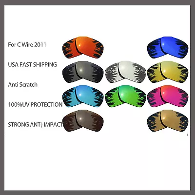 US Replacement Polarized Lenses For-Oakley C Wire 2011 Sunglasses Anti Scratch • $9.99