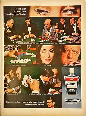 Vaseline Hair Tonic Vintage Print Ad 1967 Life Magazine Excerpt • $13.25