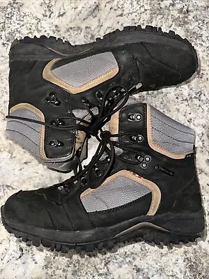 Dachstein D-Tex Ortho-Tec Chamonix Hiking Boots Blk/Gray Size 11 EUC Great Boots • $65