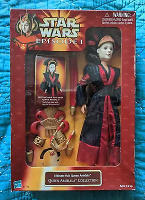 $14.99 • Buy NIB 1998 Hasbro Star Wars Episode I 12  Ultimate Hair Queen Amidala Doll Figure