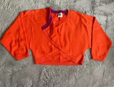 CAbi Orange Crop Shrug Sweater Size Medium • $8.45