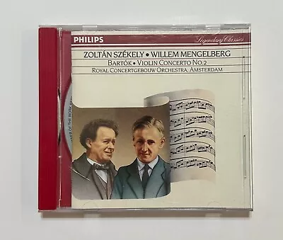 Vartok Violin Concerto No. 2 Szekely/Mengelberg Royal Concetgebouw Orchestra • $5.99