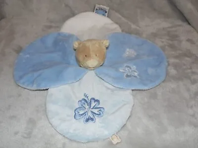 £14.95 • Buy Noukie Blue Bear Comforter Teddy Soft Toy Blankie