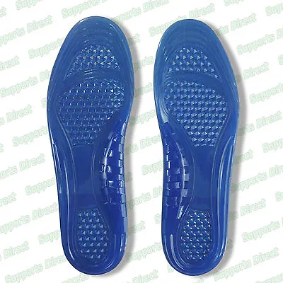 £4.99 • Buy Massaging Silicon Gel Insoles Arch Support Plantar Fasciitis Sports Running Shoe