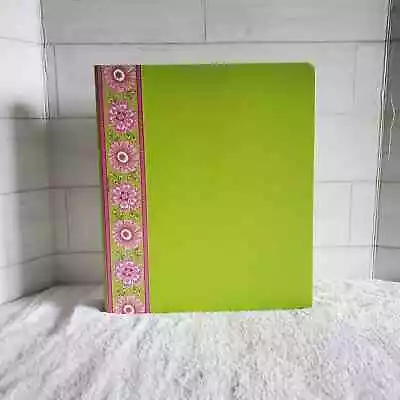 Vera Bradley Petal Pink Cardboard Binder  • $15