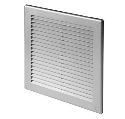 Satin Air Vent Grille With Fly Screen / Louvre Vents With Anti-Insect Mesh • £5.69