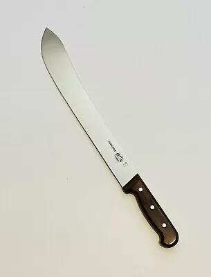 Victorinox Forschner Large Butcher Knife 14  Blade Wood Handle 40138 New Blemish • $82.95