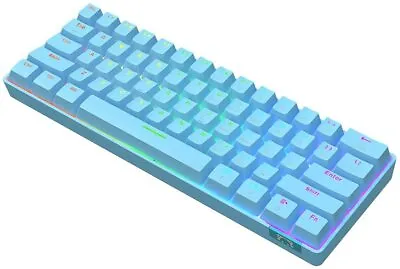 AU Wireless Bluetooth Mechanical Gaming Keyboard RGB Backlit For PC Mac IOS Ipad • $59.99