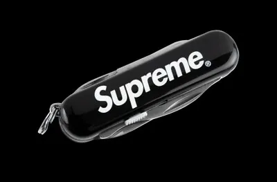 Supreme Victorinox Swiss Army Manager Pocket Knife MultiTool Black 2014 • $245