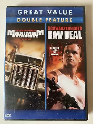 Maximum Overdrive / Raw Deal (DVD 2009) • $10