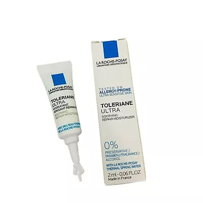 La Roche-Posay Toleriane Ultra Soothing Repair Moisturizer 0.06 Fl Oz/ 2ml MINI • $14.98