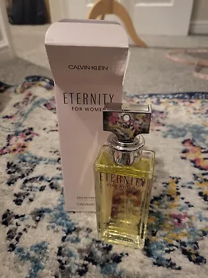 New Ck Calvin Klein Eternity For Women Eau De Parfum Edp 100ml Bottle In Box • £21