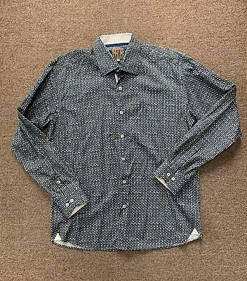 Sir Mens Wear Size 5 Button Down Shirt Blue  • $19.99