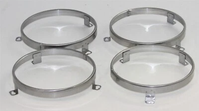 $59.99 • Buy NEW 1968-74 Headlight Retaining Rings 4 H/L System
