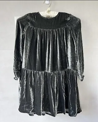 Marie Chantal Green Velvet Dress Size 10 Years EUC Holiday Dress • $59.99