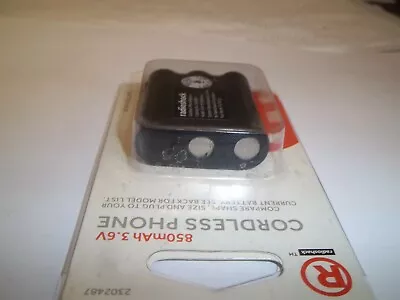 RadioShack 2302487 850mAh 3.6V Cordless Battery Panasonic KX-TG2205WKX-TGA270 • $5.50