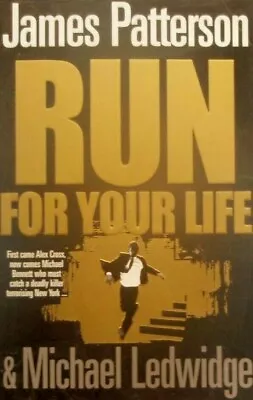 Run For Your Life By James Patterson - Large Paperback 25% Bulk Book Discount • $15.90