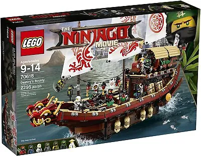 Lego Ninjago 70618 DESTINY'S BOUNTY Flagship Sailing Ship NEW SEALED • $664.99