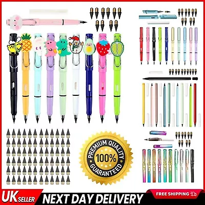 10 Sets Inkless Everlasting Infinity Magic Pencil With Eraser Tree-Friendly • £11.99