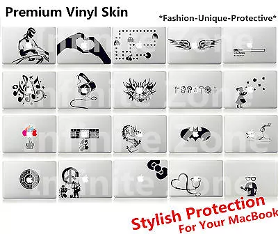 £1.99 • Buy Premium Vinyl Skin Decal Sticker For MacBook 12  Air/Pro/Pro Retina 11  13  15 