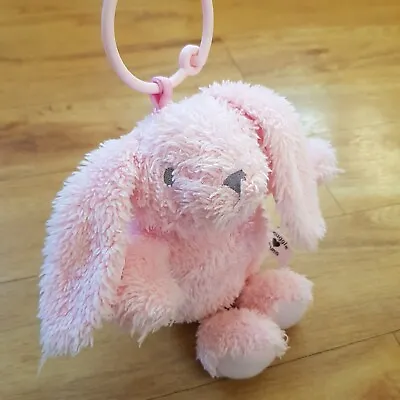 Snuggle Chums Pink Bunny Rabbit Vibrating Jitter Soft Toy Plush Pram Toys R Us  • £14.99