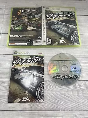 Need For Speed Most Wanted Xbox 360 Rare Game 2005 Disc Cleaned Professionally • £44.99
