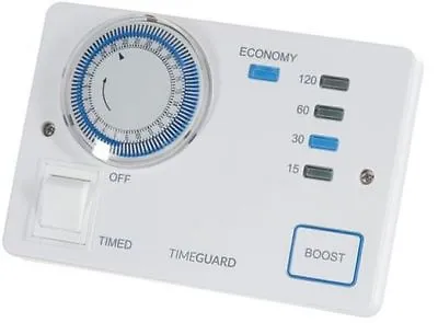 Timeguard Analogue Timer Economy 7 Water Heater Controller With Boost TRTM7N • £66.99