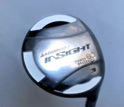 Adams Insight Power Brazed 3 Fairway Wood Aldila 75G Graphite Shaft S Flex RH • $50.42