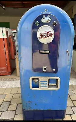 Jacobs  56 Pepsi Cola Vending Machine Light Up ORIGINAL Vendo 44 56 81 Coke • $7000