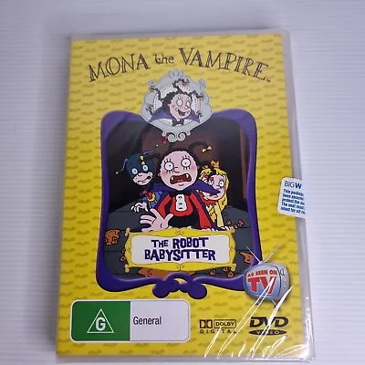 Mona The Vampire - The Robot Babysitter DVD 1999 PAL Region 0 New & Sealed • $10.33