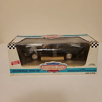 ERTL 1970 Chevelle SS454 LS6 1 Of 2500 Peachstate Muscle Car Club 1:18 Green • $69.95
