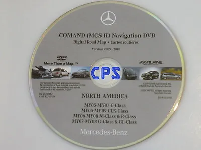 05 2006 2007 2008 2009 Mercedes Clk Class Navigation Mcs Ii Cd Dvd Bq 646 0241 • $199.99