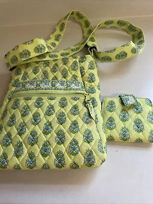 Vera Bradley Citrus  Hipster Crossbody -with Wallet- Quilted - Preowned • $18