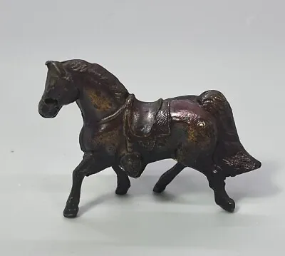$10.33 • Buy Vintage Cooper Metal Mini Horse Figure Country Fair Carnival Animal Toy Decor 2 