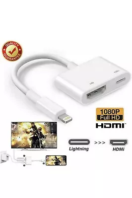 8 Pin To HDMI Digital AV Cable Adapter For IPhone IPad And IPod Models • $20.86